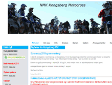 Tablet Screenshot of kongsbergmx.com